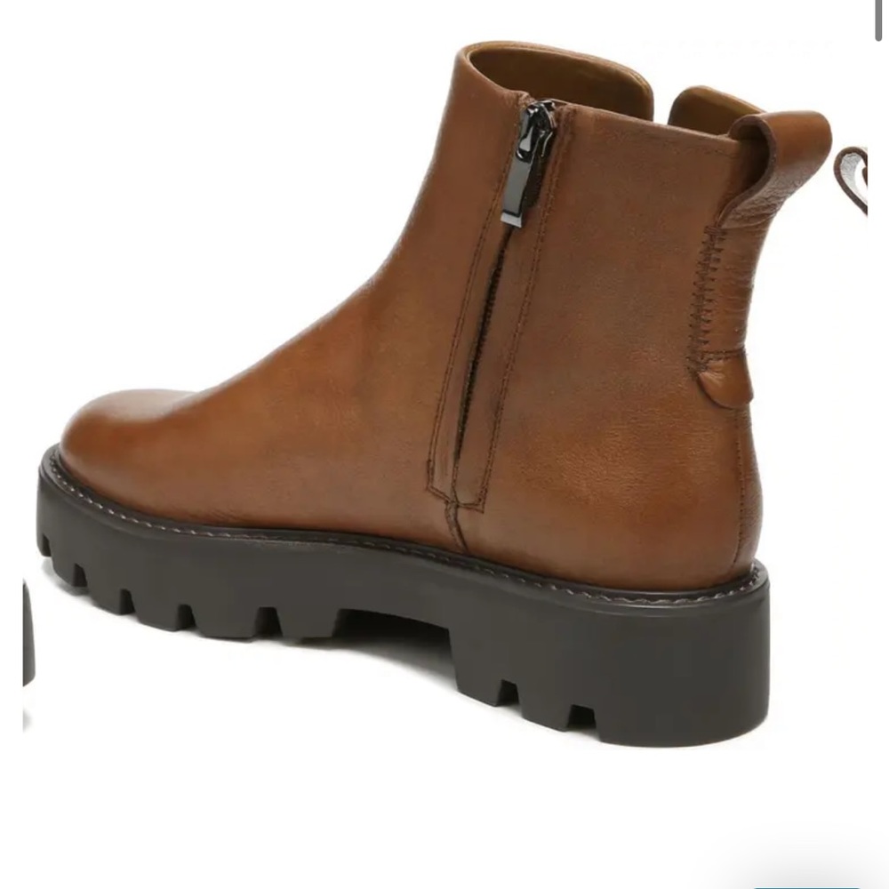 Franco Sarto Billie Lug Sole Leather boots